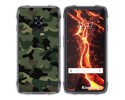 Funda Silicona para Cubot King Kong 7 diseño Camuflaje Dibujos