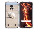 Funda Silicona para Cubot King Kong 7 diseño Concha Dibujos