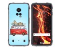 Funda Silicona para Cubot King Kong 7 diseño Furgoneta Dibujos
