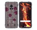 Funda Silicona para Cubot King Kong 7 diseño Flores Vintage Dibujos