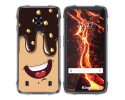 Funda Silicona para Cubot King Kong 7 diseño Helado Chocolate Dibujos