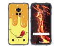 Funda Silicona para Cubot King Kong 7 diseño Helado Vainilla Dibujos