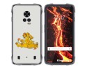 Funda Silicona para Cubot King Kong 7 diseño Leones Dibujos