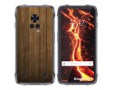 Funda Silicona para Cubot King Kong 7 diseño Madera Dibujos