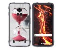 Funda Silicona para Cubot King Kong 7 diseño Reloj Dibujos