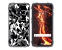 Funda Silicona para Cubot King Kong 7 diseño Snow Camuflaje Dibujos