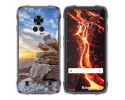 Funda Silicona para Cubot King Kong 7 diseño Sunset Dibujos