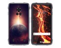 Funda Silicona para Cubot King Kong 7 diseño Tierra Dibujos