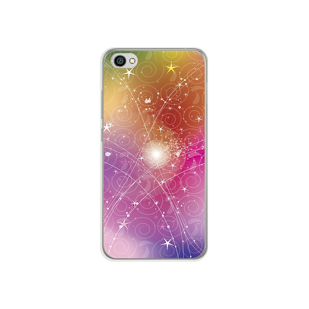 Funda Gel Tpu para Xiaomi Redmi Note 5A Diseño Abstracto Dibujos