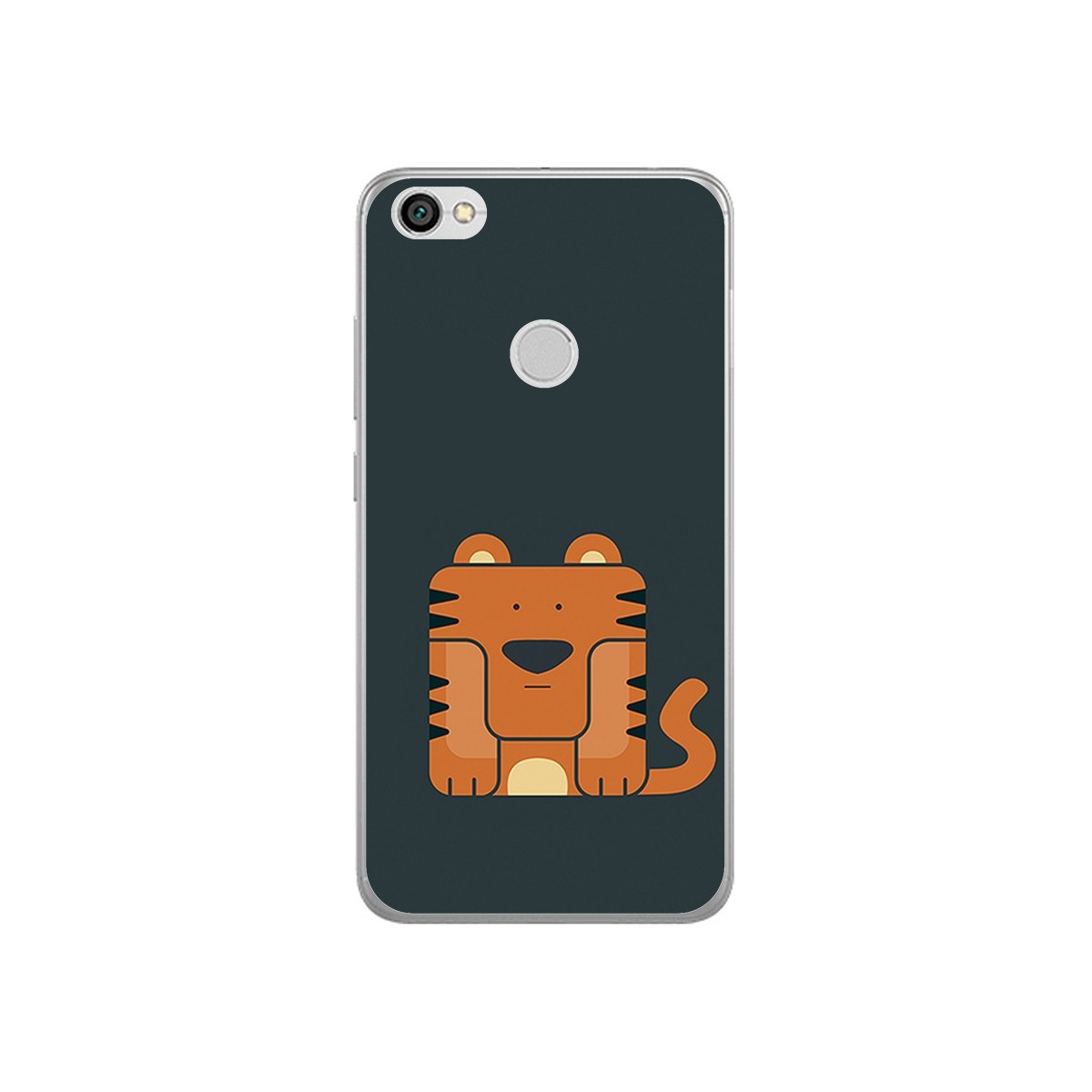 Funda Gel Tpu para Xiaomi Redmi Note 5A Pro / 5A Prime Diseño Tigre Dibujos