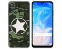 Funda Silicona para Doogee N40 Pro diseño Camuflaje 01 Dibujos
