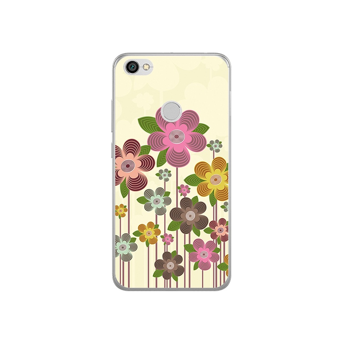 Funda Gel Tpu para Xiaomi Redmi Note 5A Pro / 5A Prime Diseño Primavera En Flor  Dibujos