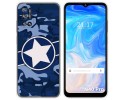 Funda Silicona para Doogee N40 Pro diseño Camuflaje 03 Dibujos