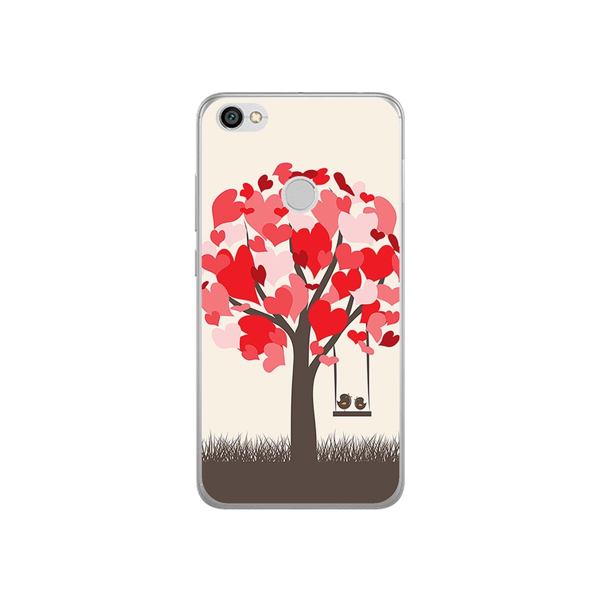 Funda Gel Tpu para Xiaomi Redmi Note 5A Pro / 5A Prime Diseño Pajaritos Dibujos