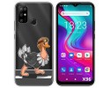 Funda Silicona Transparente para Doogee X96 / X96 Pro diseño Avestruz Dibujos