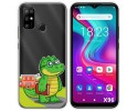 Funda Silicona Transparente para Doogee X96 / X96 Pro diseño Coco Dibujos