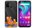 Funda Silicona Transparente para Doogee X96 / X96 Pro diseño Leopardo Dibujos