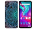 Funda Silicona Transparente para Doogee X96 / X96 Pro diseño Mandala Dibujos