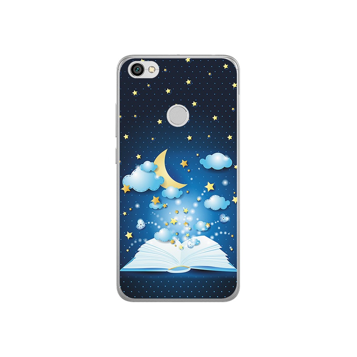 Funda Gel Tpu para Xiaomi Redmi Note 5A Pro / 5A Prime Diseño Libro Cuentos Dibujos