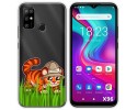 Funda Silicona Transparente para Doogee X96 / X96 Pro diseño Tigre Dibujos