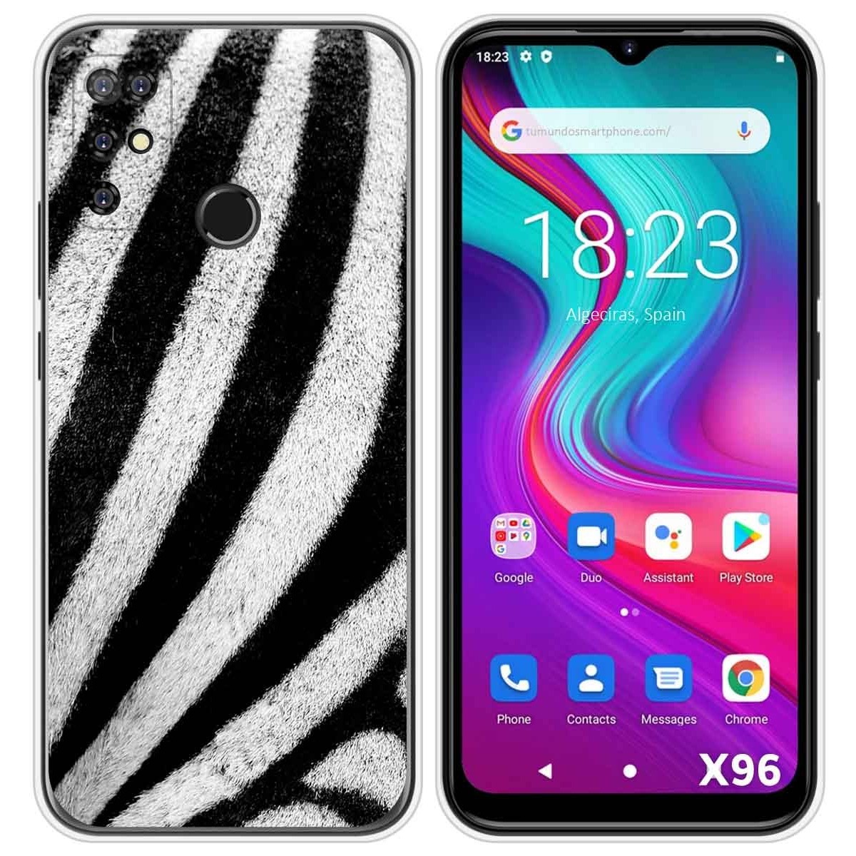 Funda Silicona para Doogee X96 / X96 Pro diseño Animal 02 Dibujos