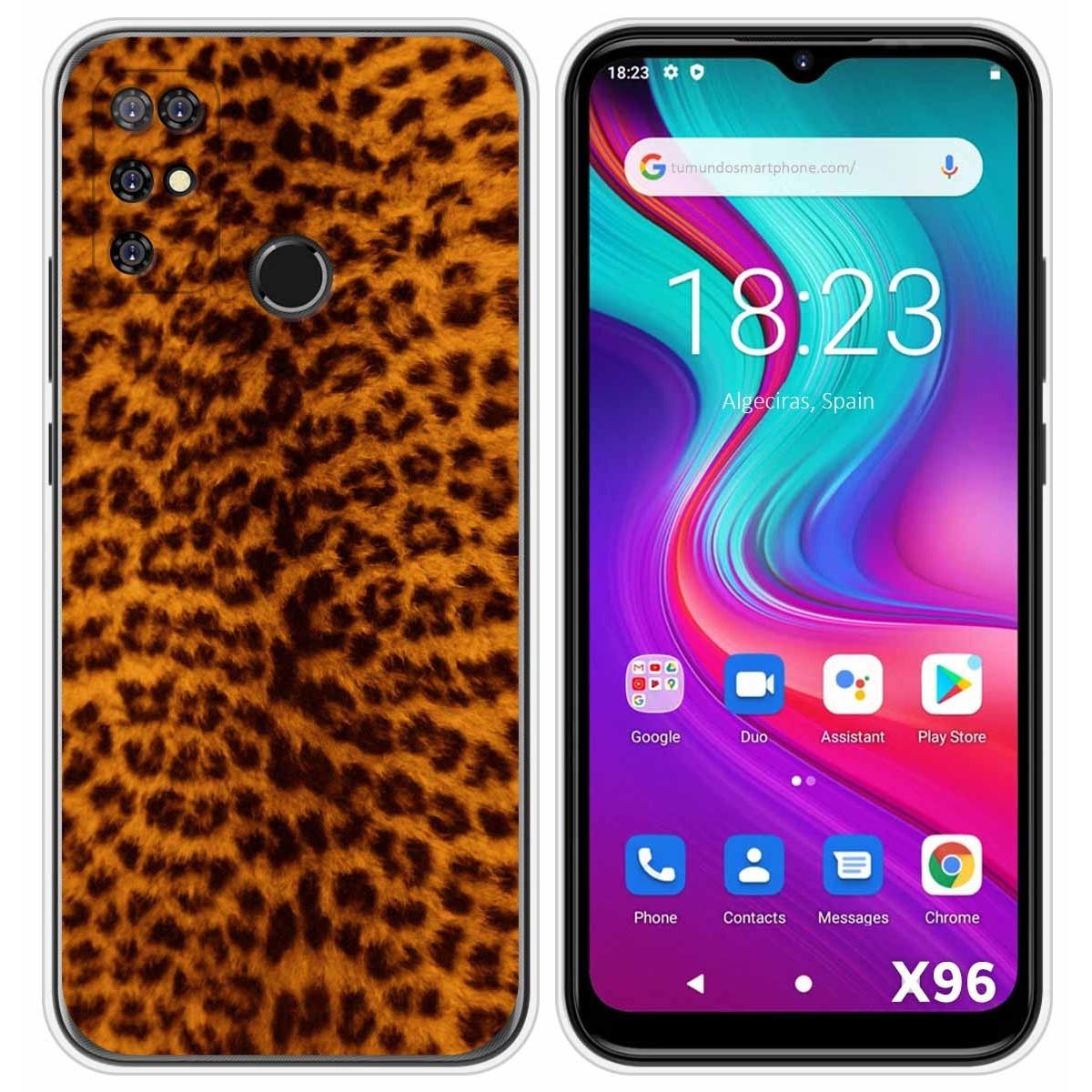Funda Silicona para Doogee X96 / X96 Pro diseño Animal 03 Dibujos