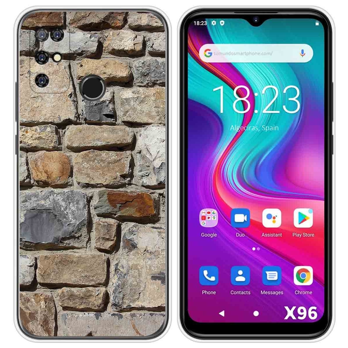 Funda Silicona para Doogee X96 / X96 Pro diseño Ladrillo 03 Dibujos