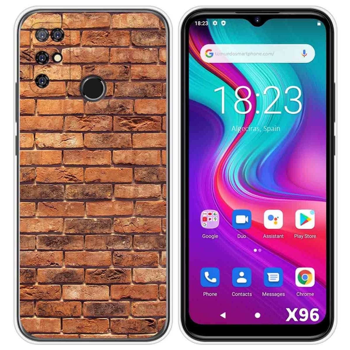 Funda Silicona para Doogee X96 / X96 Pro diseño Ladrillo 04 Dibujos