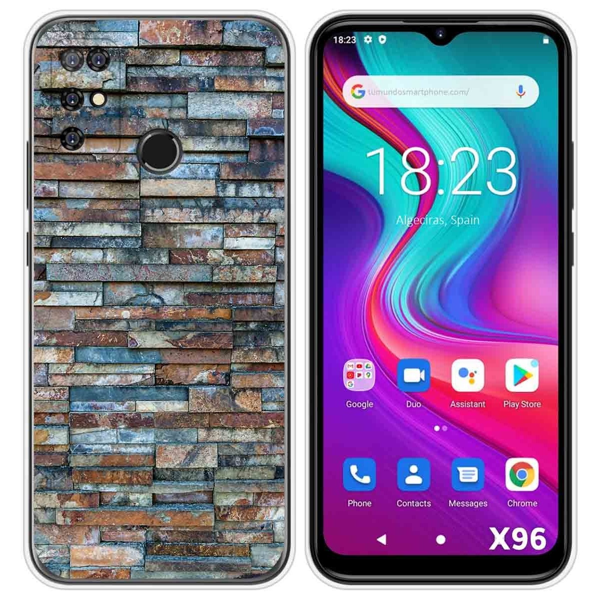 Funda Silicona para Doogee X96 / X96 Pro diseño Ladrillo 05 Dibujos