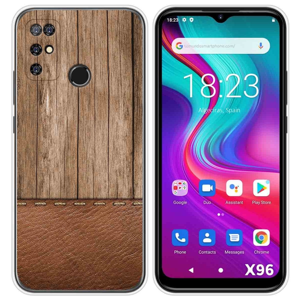 Funda Silicona para Doogee X96 / X96 Pro diseño Madera 09 Dibujos