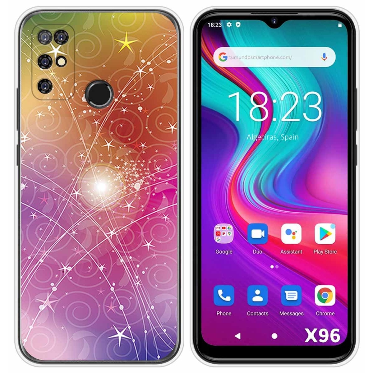 Funda Silicona para Doogee X96 / X96 Pro diseño Abstracto Dibujos