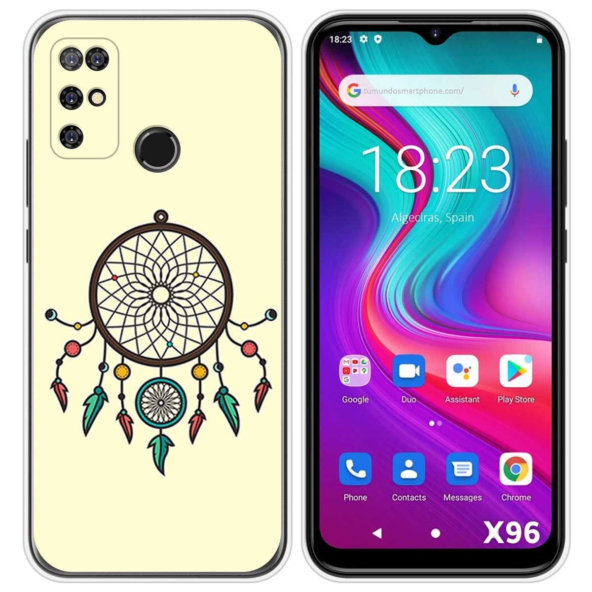 Funda Silicona para Doogee X96 / X96 Pro diseño Atrapasueños Dibujos