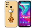 Funda Silicona para Doogee X96 / X96 Pro diseño Jirafa Dibujos