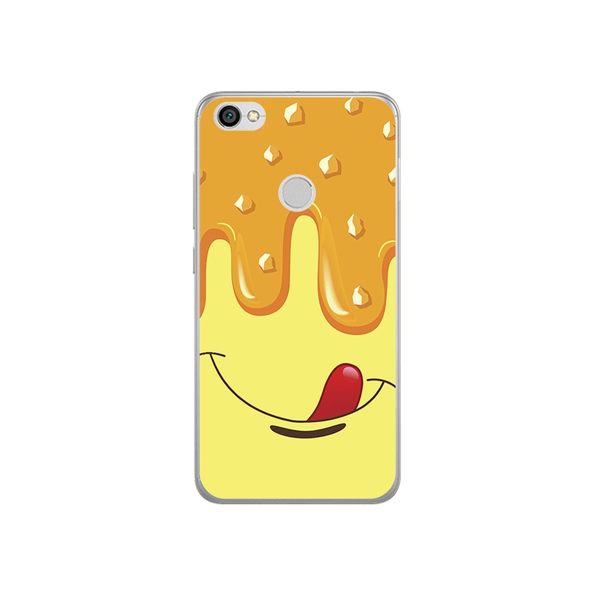 Funda Gel Tpu para Xiaomi Redmi Note 5A Pro / 5A Prime Diseño Helado Vainilla Dibujos