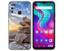 Funda Silicona para Doogee X96 / X96 Pro diseño Sunset Dibujos