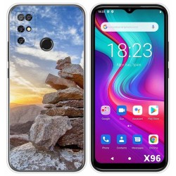 Funda Silicona para Doogee X96 / X96 Pro diseño Sunset Dibujos