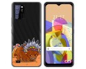 Funda Silicona Transparente para Oukitel C25 diseño Bufalo Dibujos