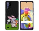 Funda Silicona Transparente para Oukitel C25 diseño Conejo Dibujos