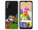 Funda Silicona Transparente para Oukitel C25 diseño Panda Dibujos