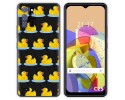 Funda Silicona Transparente para Oukitel C25 diseño Pato Dibujos