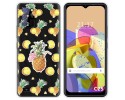 Funda Silicona Transparente para Oukitel C25 diseño Piña Dibujos