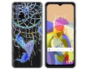 Funda Silicona Transparente para Oukitel C25 diseño Plumas Dibujos