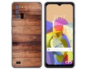 Funda Silicona para Oukitel C25 diseño Madera 02 Dibujos