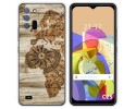 Funda Silicona para Oukitel C25 diseño Madera 07 Dibujos