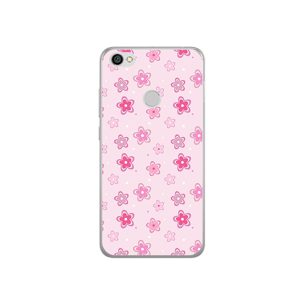 Funda Gel Tpu para Xiaomi Redmi Note 5A Pro / 5A Prime Diseño Flores Dibujos