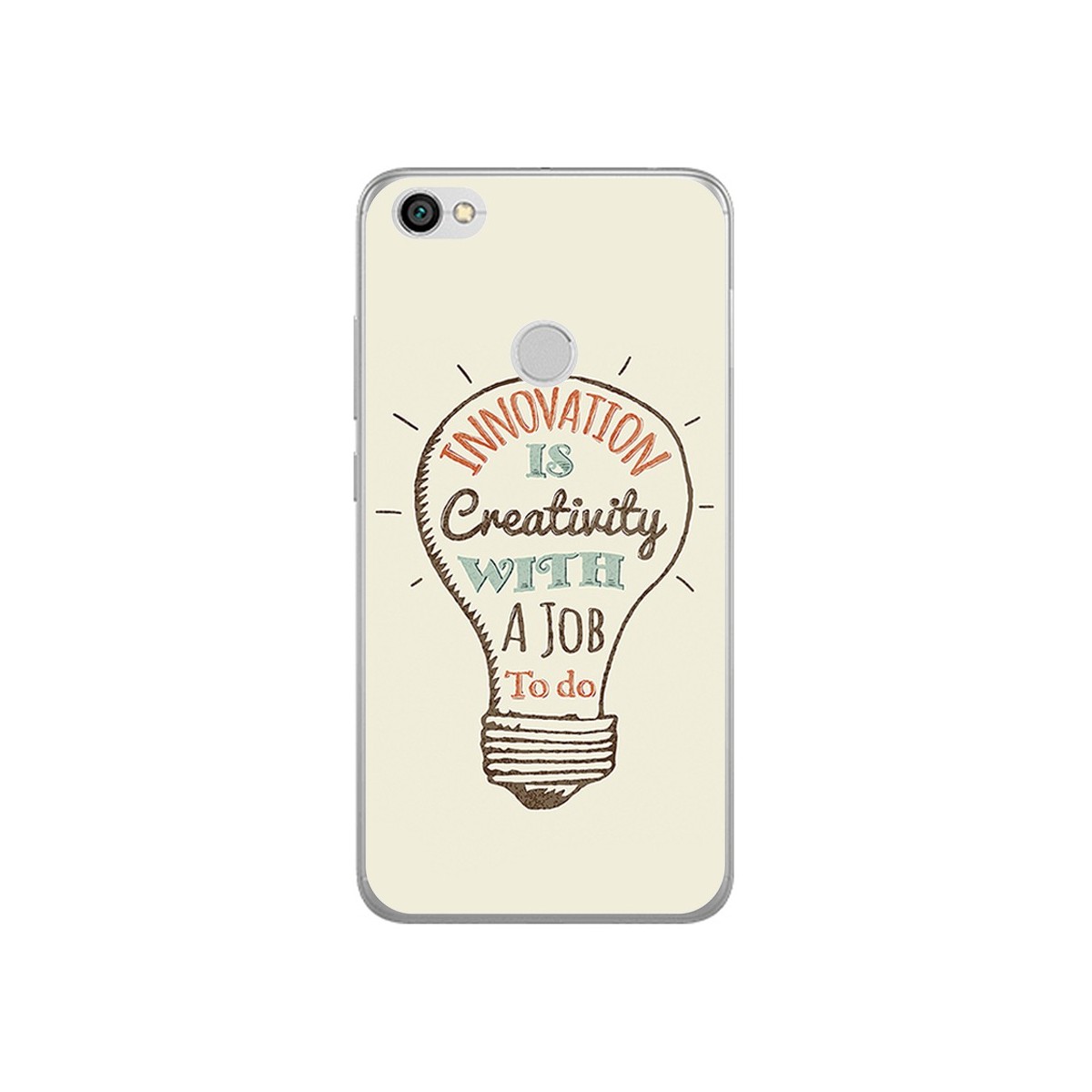 Funda Gel Tpu para Xiaomi Redmi Note 5A Pro / 5A Prime Diseño Creativity Dibujos