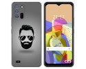 Funda Silicona para Oukitel C25 diseño Barba Dibujos