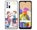 Funda Silicona para Oukitel C25 diseño Café Dibujos