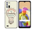 Funda Silicona para Oukitel C25 diseño Creativity Dibujos