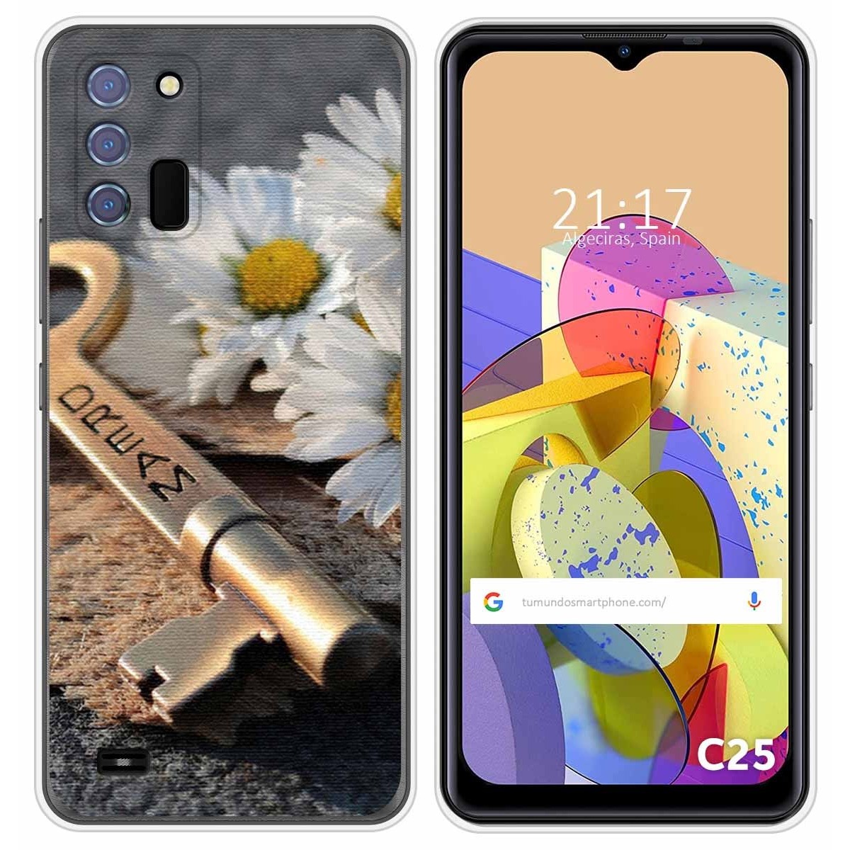 Funda Silicona para Oukitel C25 diseño Dream Dibujos